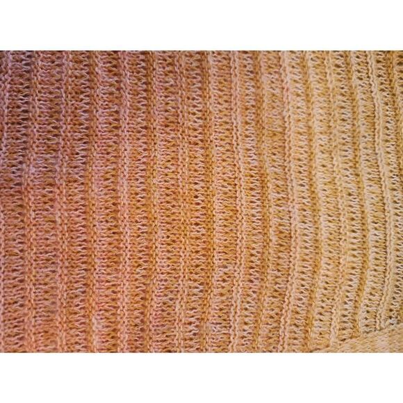 Fate  NWT KNITTED OPEN CARDIGAN- GREEN OMBRE MULTI colored size small - Picture 9 of 10